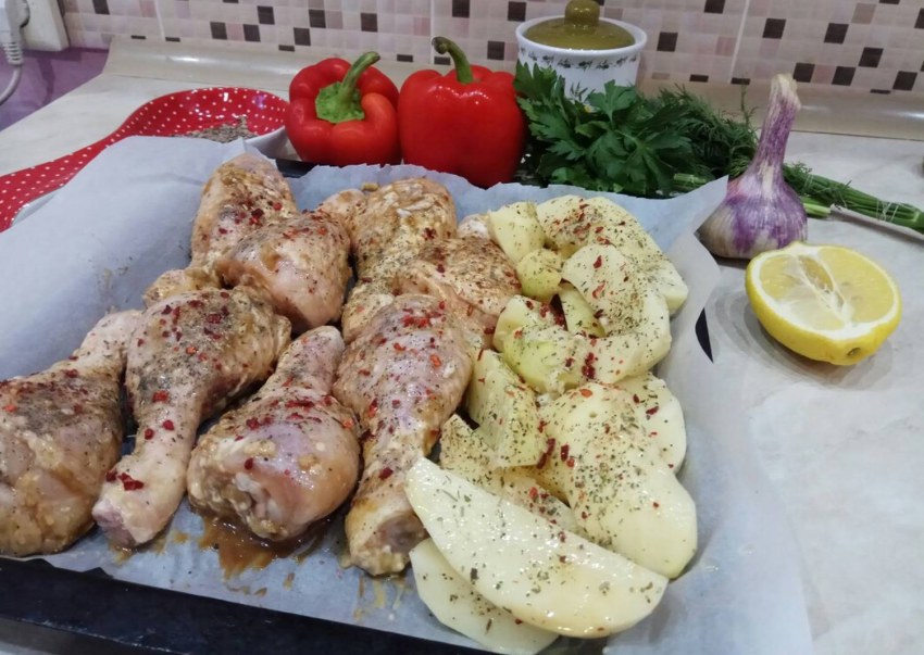 Куриные ножки в кляре