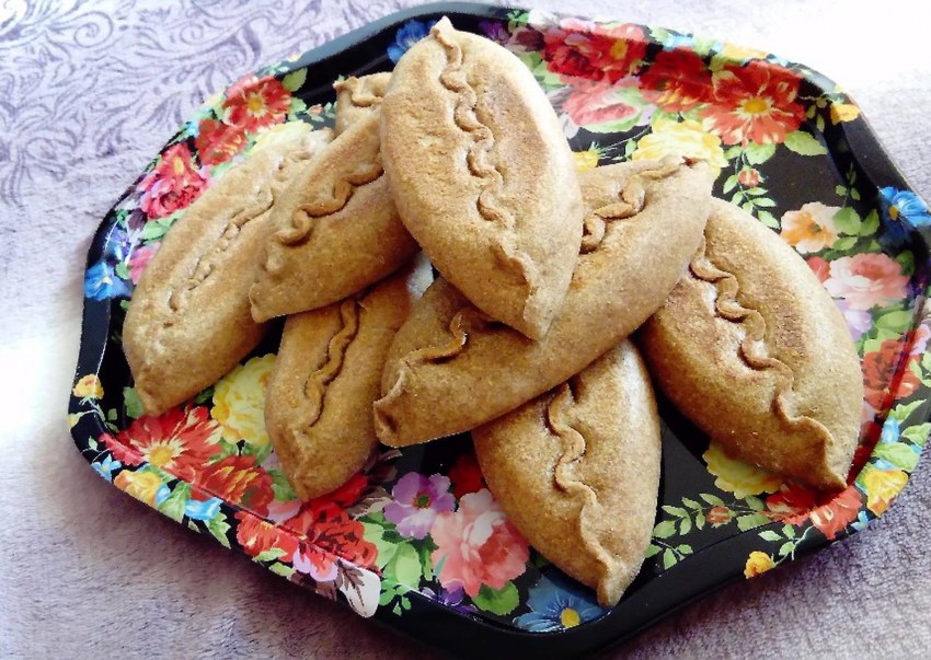 Пирожки из ржаной муки