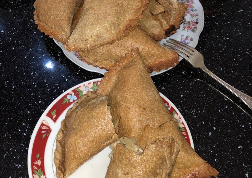 Пирожки на ржаной муке