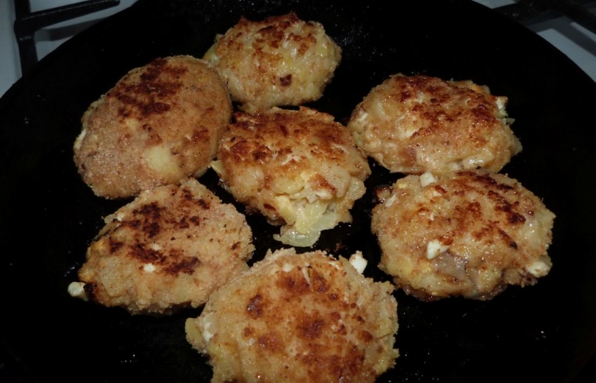 Кукурузные котлеты