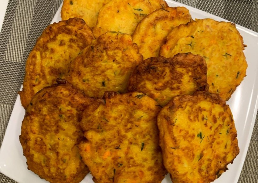 Кабачки с котлетами в духовке