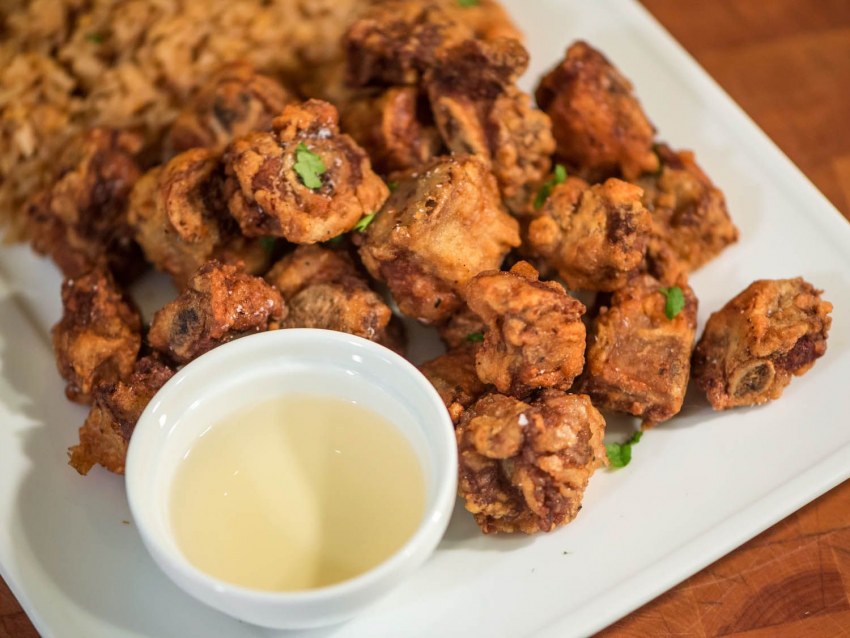 Мясо во фритюре
