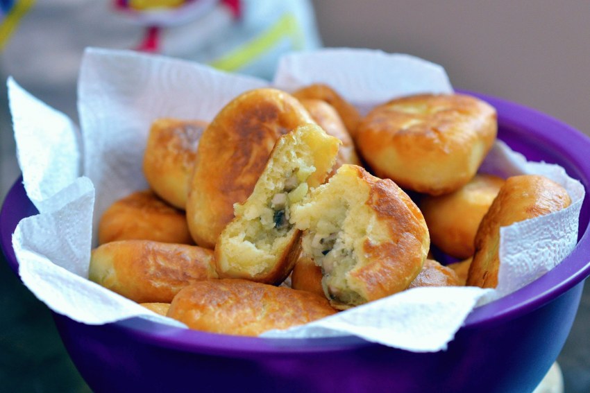 Пирожки пышки