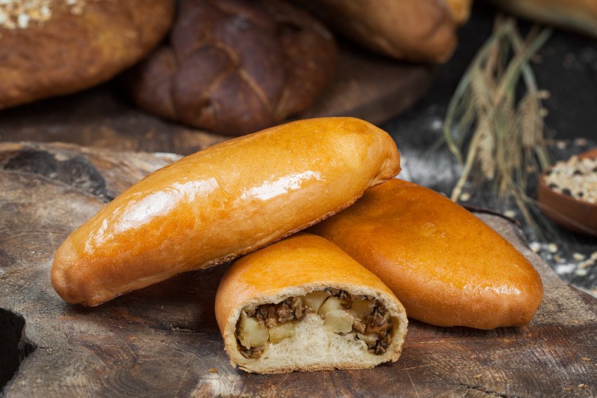 Пирог с курицей и картошкой
