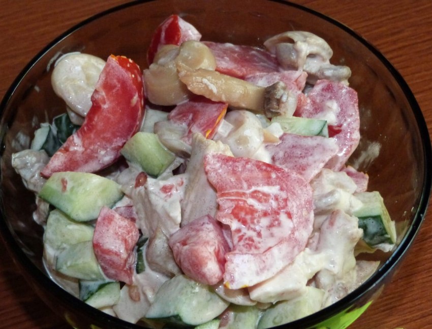 Курица с черри