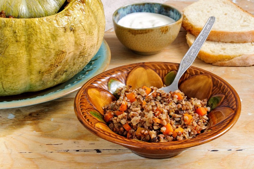 Гречка с курицей быстрого приготовления