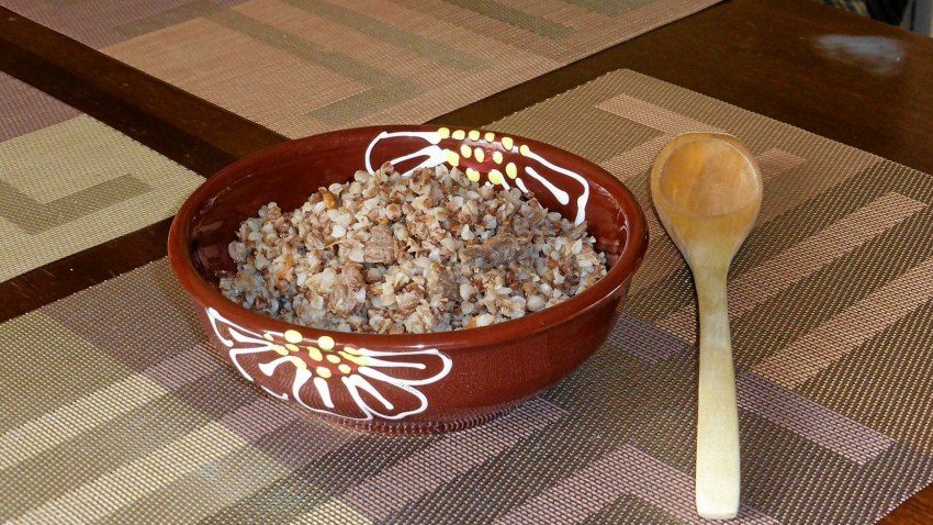Гречка с тушенкой Солдатская каша