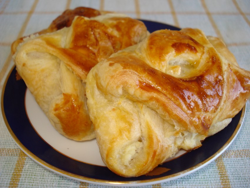Булочки с яблоками