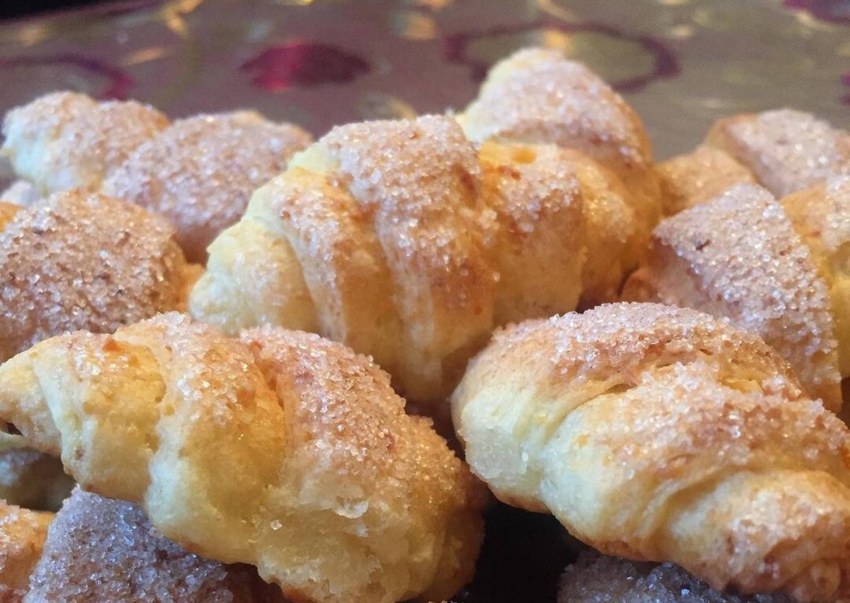 Печенье рогалики