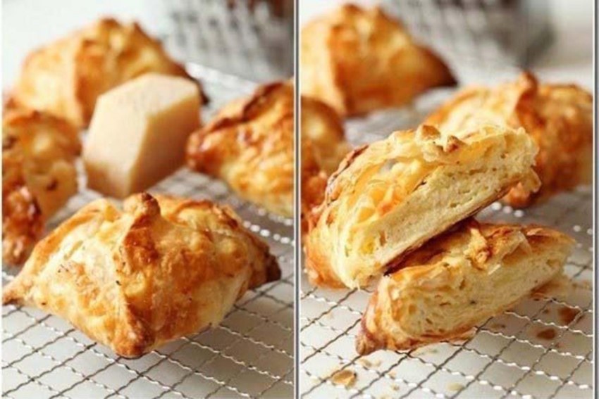 Слойки с сыром