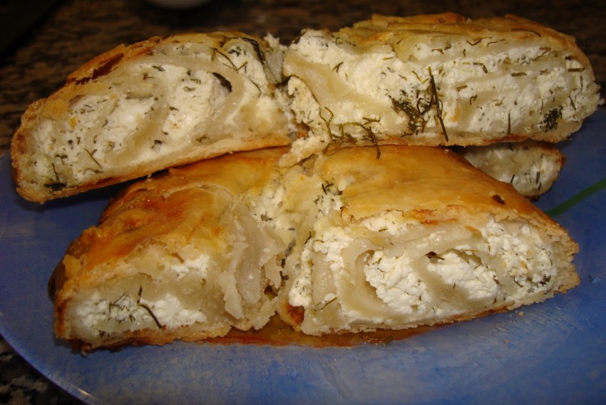 Булочки с творогом