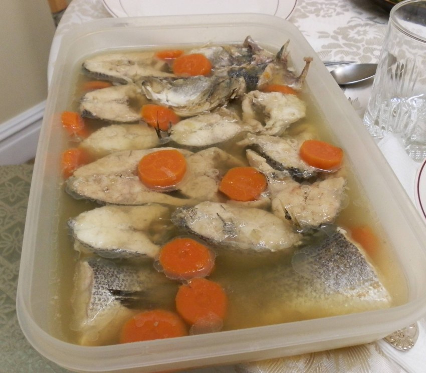 Заливное из семги