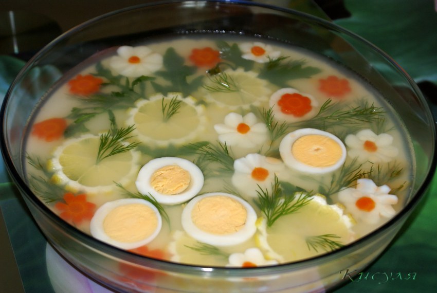 Заливное из горбуши