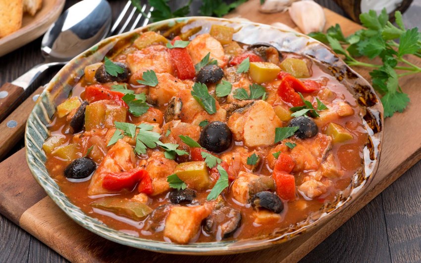 Курица по провансальски