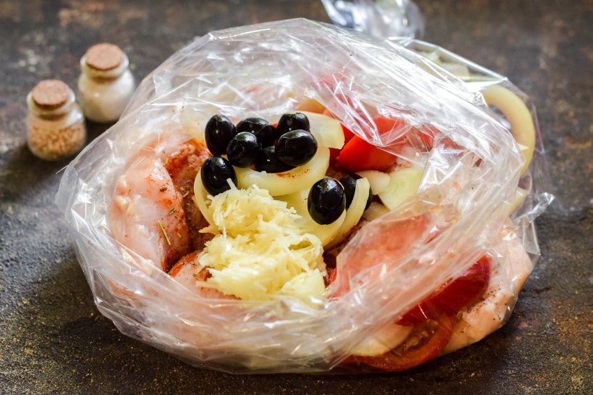Курица по пармски