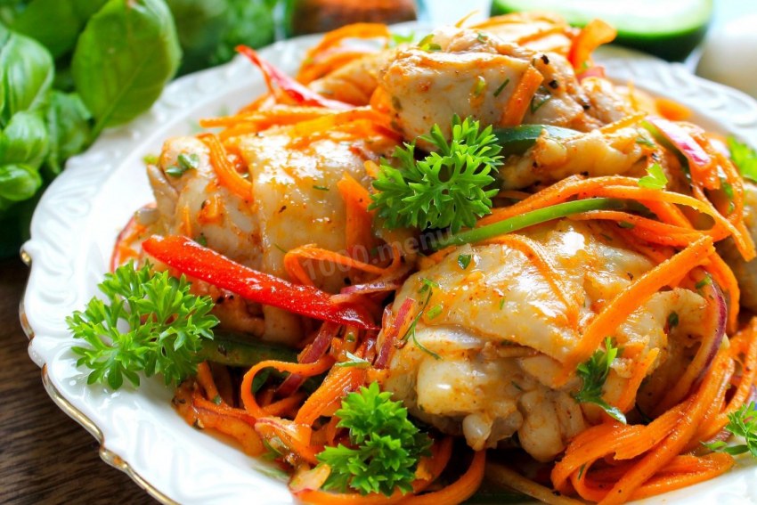 Гарнир к чахохбили из курицы