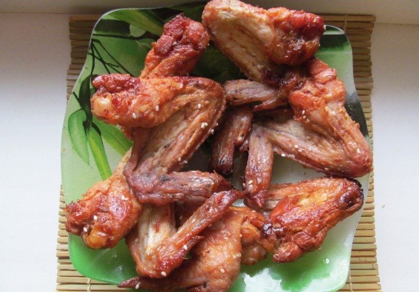 Крылья куриные жареные