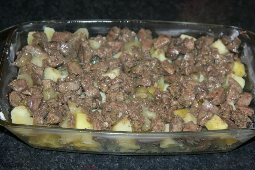 Жаркое из говядины с картошкой
