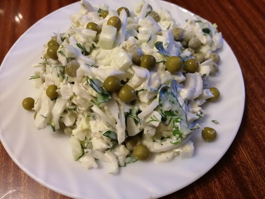 Салат Оливье продукты