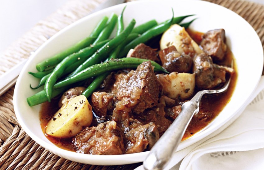 Жаркое из говядины с овощами