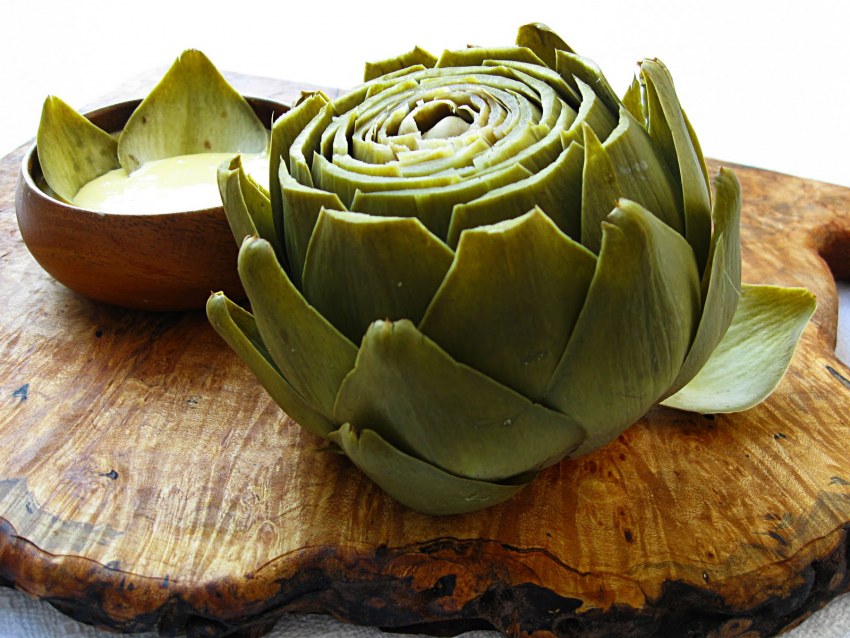 Артишоки, фаршированные кускусом
