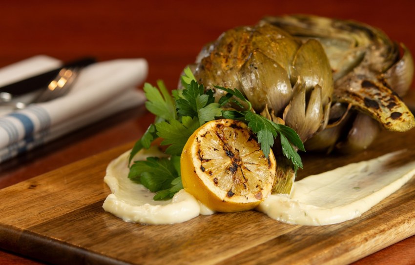 Артишоки, фаршированные кускусом