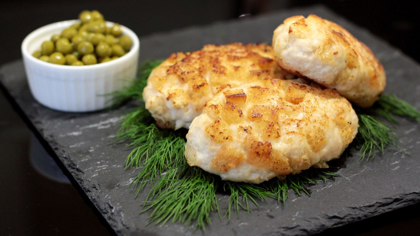 Французские котлеты из куриной грудки