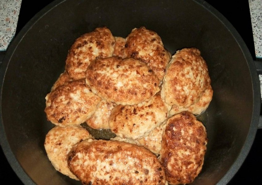 Котлеты из куриного филе