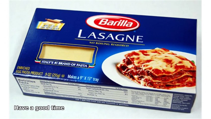 Макароны Барилла Lasagne