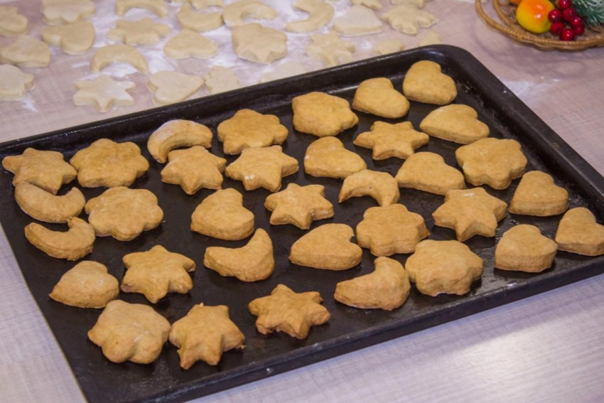 Печенье на рассоле и растительном масле