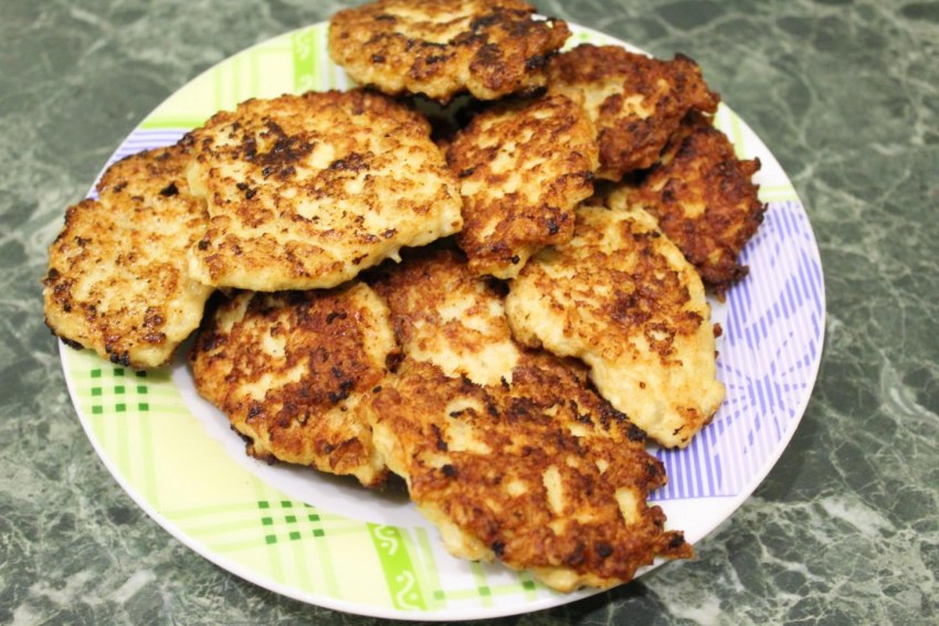 Суперпышные котлетки из куриного фарша с овсяными хлопьями