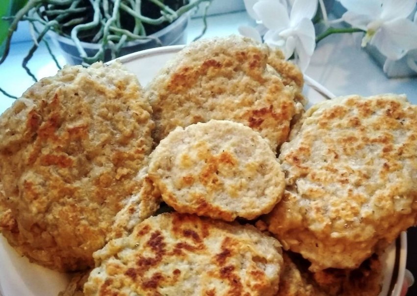 Овсянка с фаршем