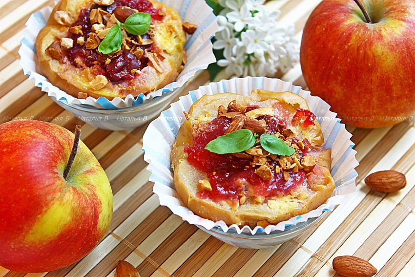 Корнуэльский пирог с яблоками