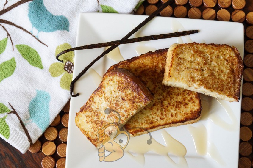 Гренки с молоком яйцом и солью