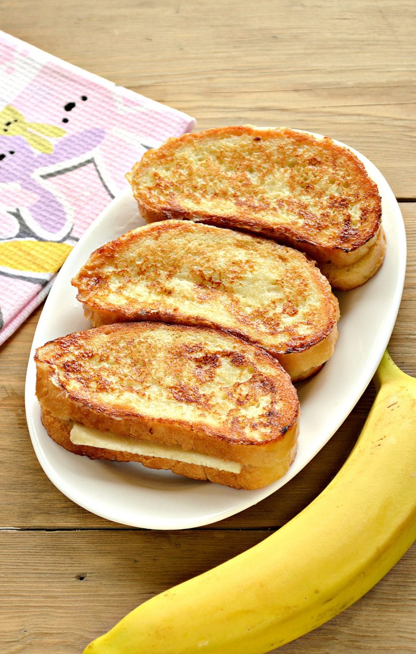 Блинчики гренки
