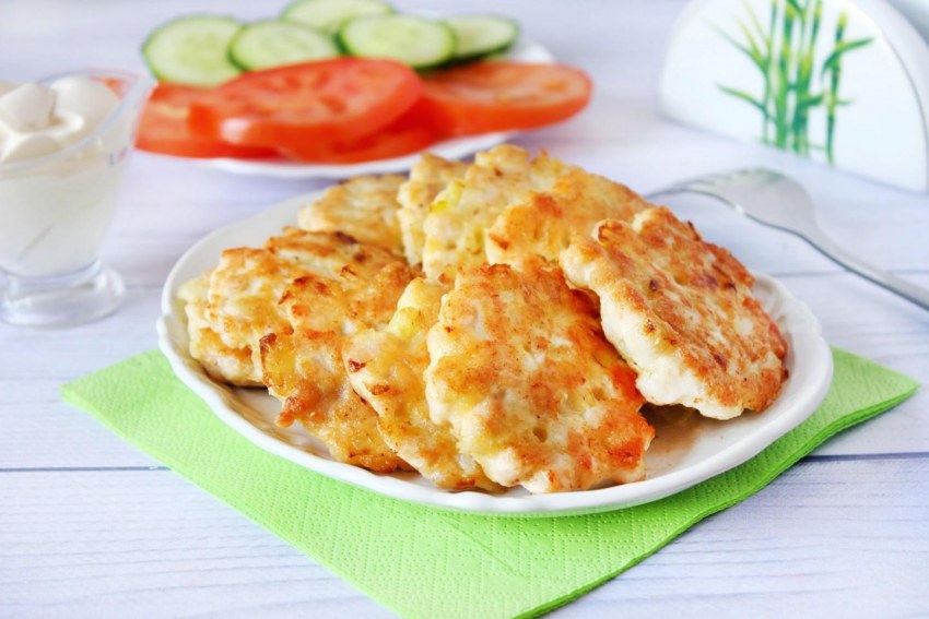 Котлеты с овощами