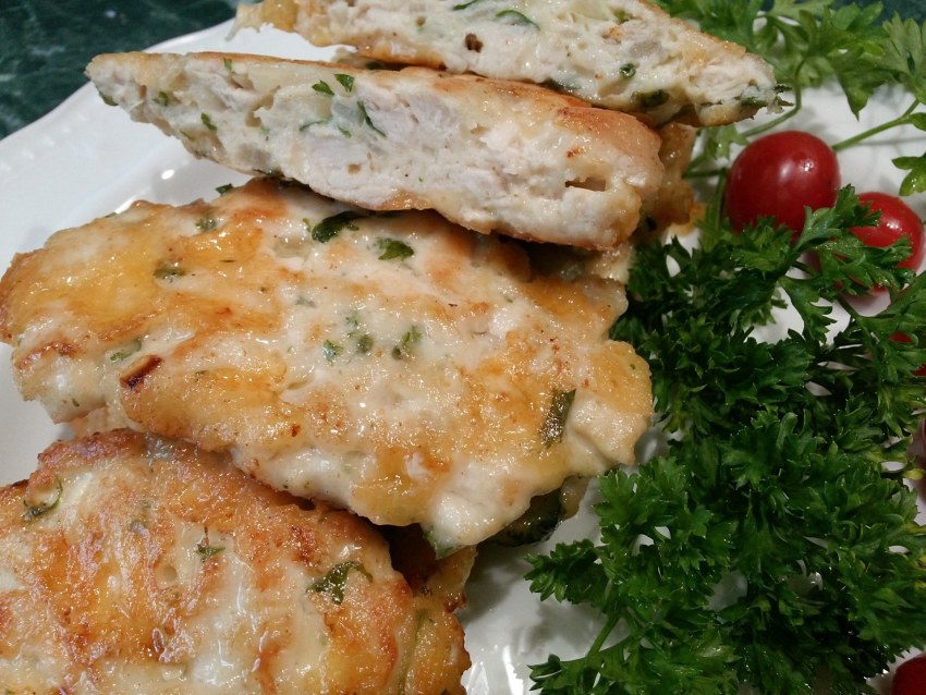 Котлеты из капусты и куриной грудки