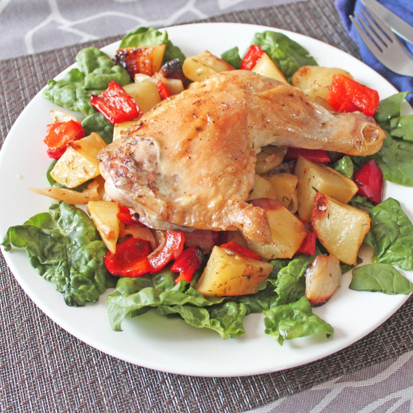 Курица с овощами