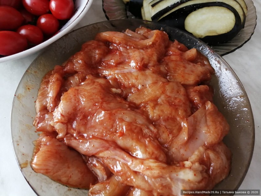 Замариновать курицу для шашлыка