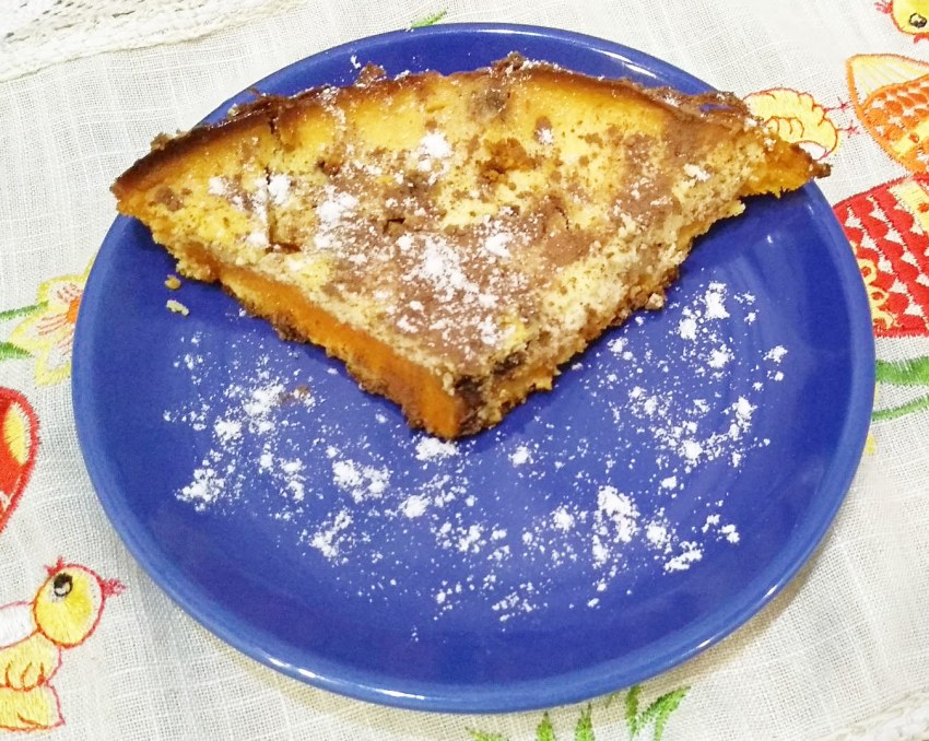 Рисовый пудинг с изюмом и курагой