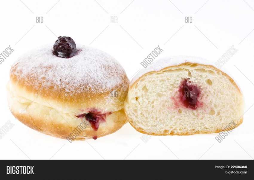 Пончики с вареньем