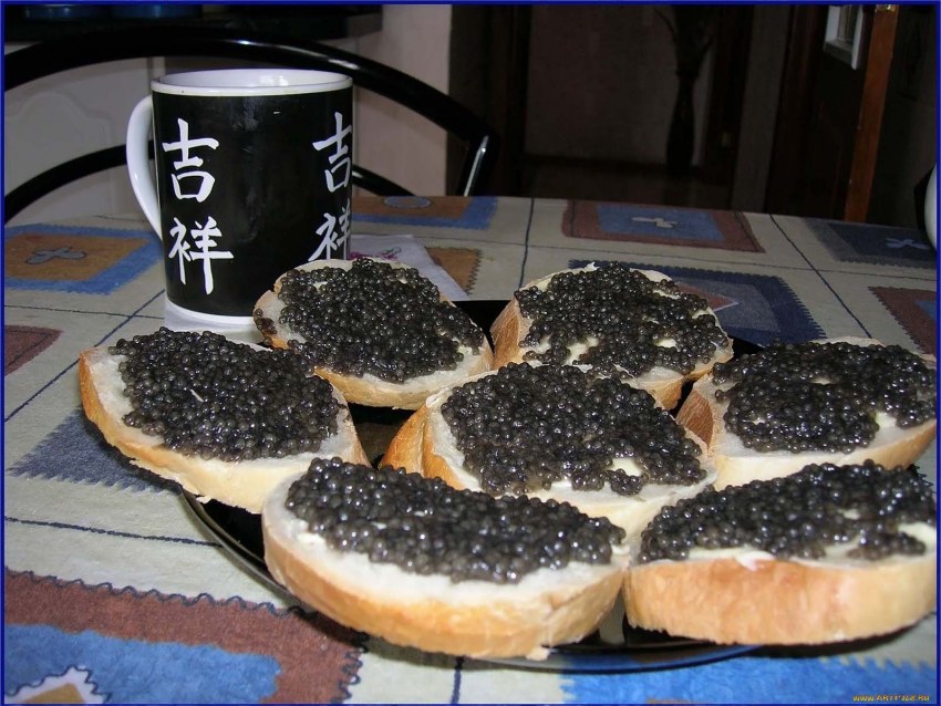 Подача икры