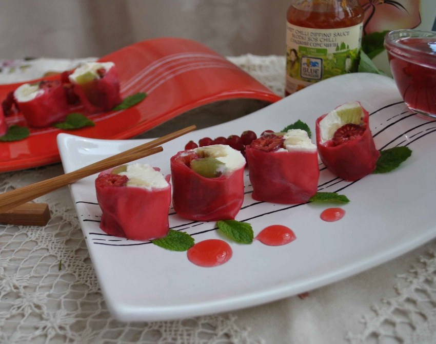 Сладкие роллы