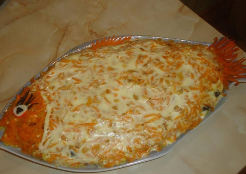 Салат Лисья шубка