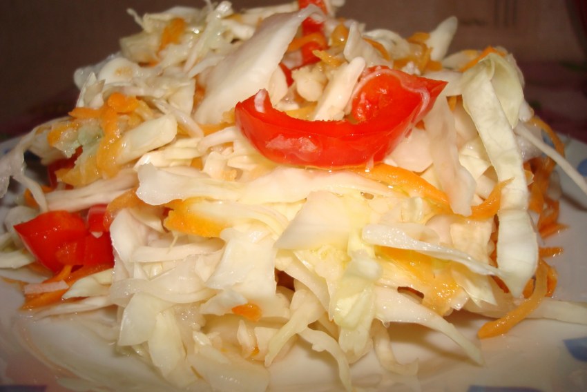 Капуста салатная быстрого приготовления