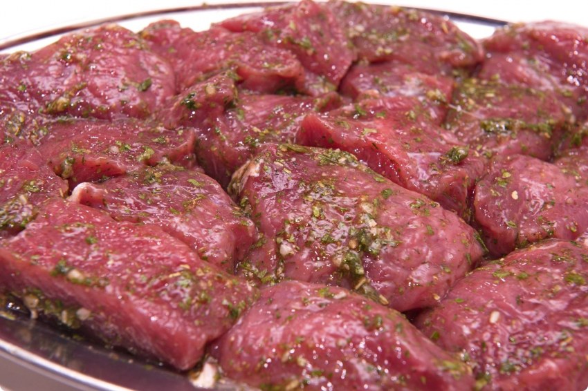 Мясо в маринаде