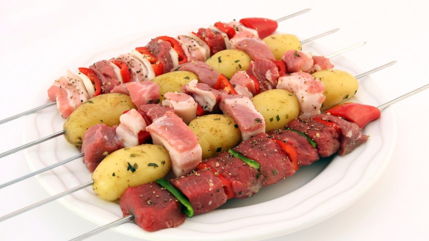 Шашлык маринованный