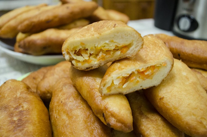 Пирожки с капустой