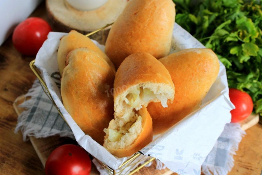 Пирожки с капустой