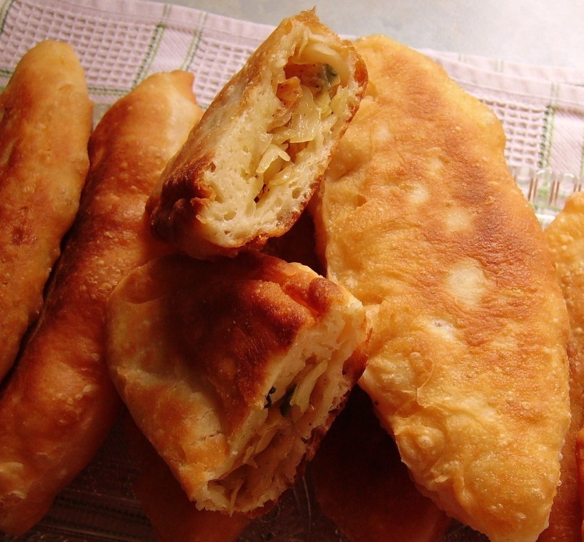 Пирожки с капустой
